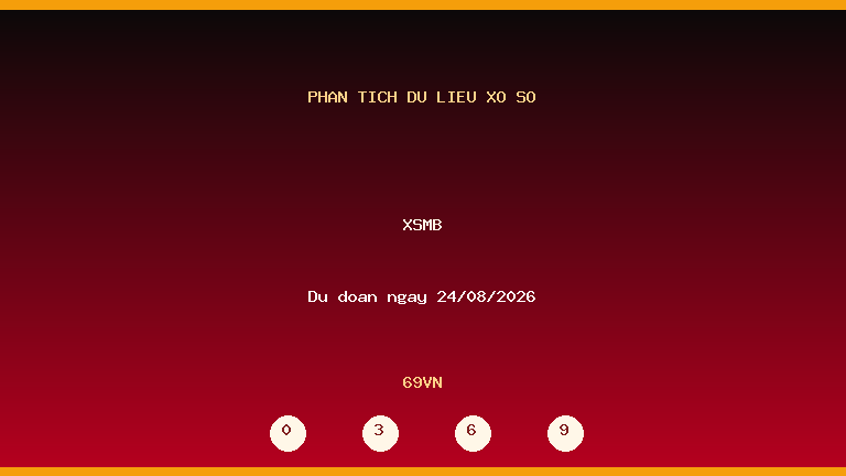 Phân tích dữ liệu XSMB ngày 24/08/2026